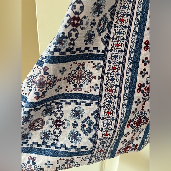 Moa Moa Polyester hi neck Strap Flowy Blouse Women’s Size XS - Picture 5 of 11